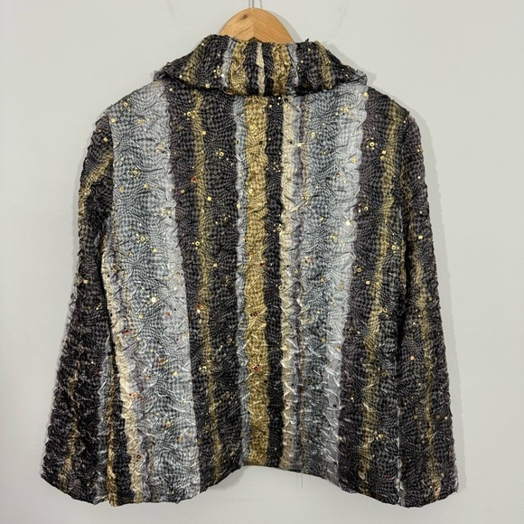 Joseph Ribkoff Multicolor Textured Jacket - Picture 8 of 13